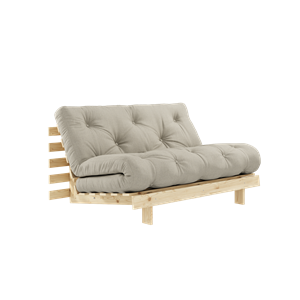 Karup Design Roots Sofa Bed With Mattress 140x200 914 Linen/Pine