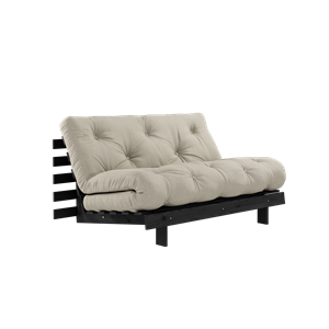 Karup Design Roots Sofa Bed With Mattress 140x200 914 Linen/ Black Pine