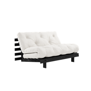 Karup Design Roots Sofa Bed With Roots Mattress 140x200 Natural/Black Lacquered