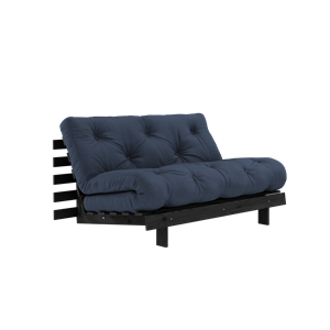 Karup Design Roots Sofa Bed With Roots Mattress 140x200 Navy/Black Lacquered