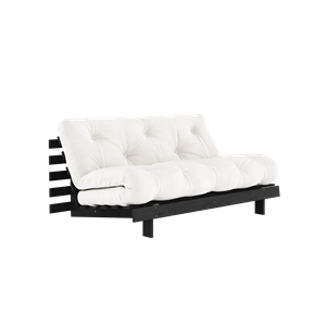 Karup Design Roots Sofa Bed With Roots Mattress 160x200 Natural/Black Lacquered