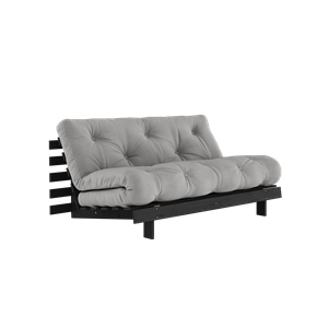 Karup Design Roots Sofa Bed With Roots Mattress 160x200 Gray/Black Lacquered