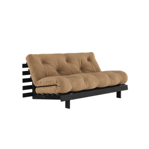 Karup Design Roots Sofa Bed With Roots Mattress 160x200 Mocca/Black Lacquered