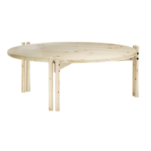 Karup Design Sticks Coffee Table Low Clear Lacquered