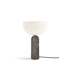 NEW WORKS Kizu Table Lamp Gray Marble Large