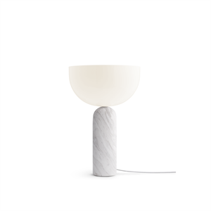 NEW WORKS Kizu Table Lamp White Marble Big