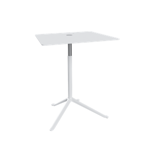 Fritz Hansen Little Friend KS13 Side Table Adjustable Height White/ Powder Coated Aluminum
