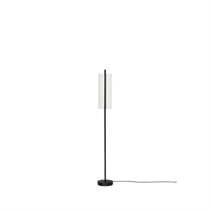 Santa & Cole Lámina 45 Floor Lamp White/ Black