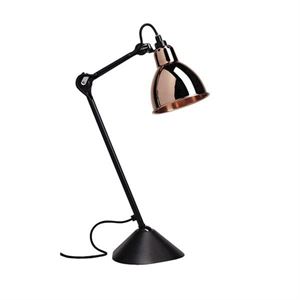 Lampe Gras N205 Table Lamp Mat Black & Copper