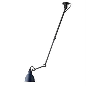 Lampe Gras N302 Ceiling Lamp Mat Black & Mat Blue
