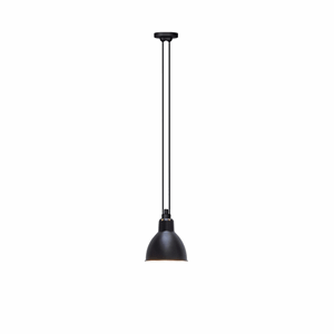Lampe Gras N322 Pendant Mat Black Round