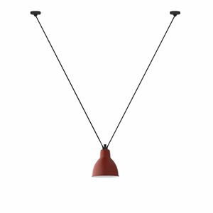Lampe Gras N323 Pendant Mat Red Round