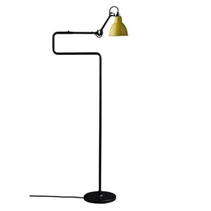 Lampe Gras N411 Floor Lamp Mat Black & Mat Yellow