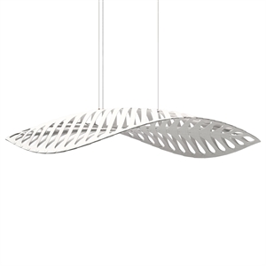 David Trubridge Navicula Pendant Ø144 White 2 Sides