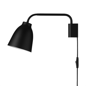 Fritz Hansen Caravaggio Read HSP Wall Lamp Black
