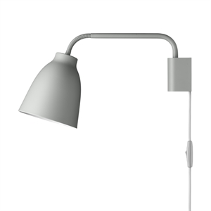 Fritz Hansen Caravaggio Read HSP Wall lamp Gray 25