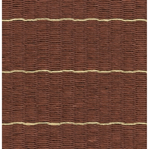 Woodnotes Line Carpet 200x300 Paper Yarn/ Maroon/ Natural