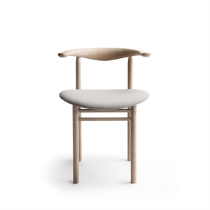 Nikari Linea Collection RMT3 Dining Chair Oiled Ash wood/Steelcut Trio 213