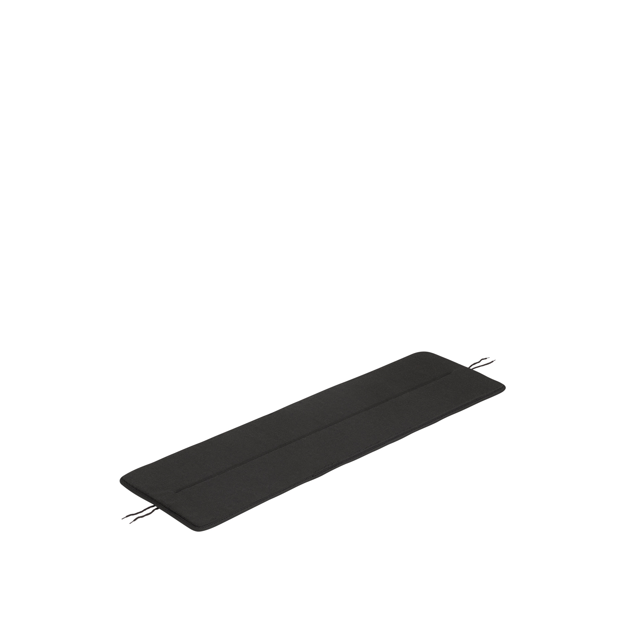 Muuto Linear Cushion For Steel Bench Black 110 cm