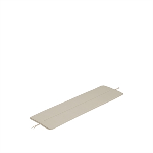 Muuto Linear Cushion For Steel Bench Gray 110 cm