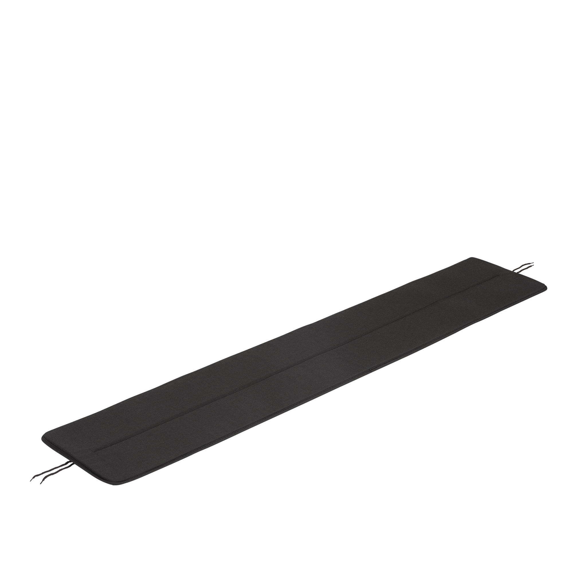 Muuto Linear Cushion For Steel Bench Black 170 cm