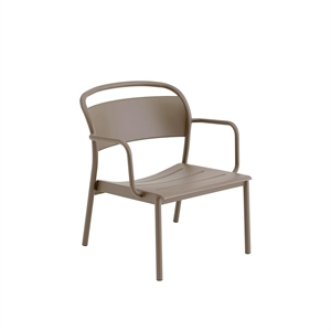 Muuto Linear Steel Armchair Taupe