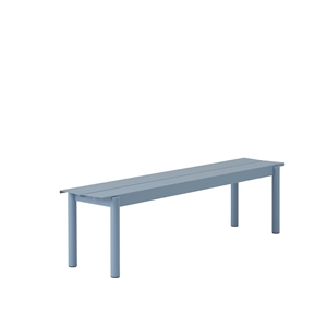 Muuto Linear Steel Bench 170 X 34 cm Pale Blue