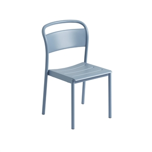 Muuto Linear Steel Dining Chair Pale Blue