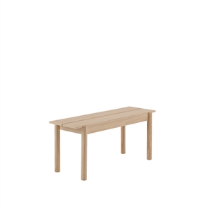 Muuto Linear Wood Bench Oak 110 X 34 cm