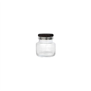 Louise Roe Verner Glass Container H13 Clear