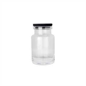 Louise Roe Vera Glass Container H24 Clear