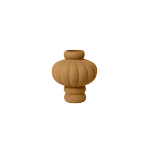 Louise Roe Balloon 02 Vase Sanded Ocher