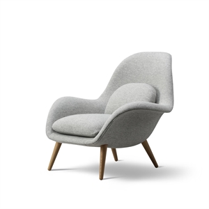 Fredericia Furniture Swoon Armchair Lacquered Oak/Hallingdal 116