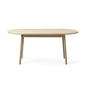 Plushalle Nest Low Dining Table 160 White Pigmented Oak