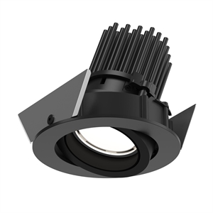 Louis Poulsen LP 45 Recessed Ceiling Light Rotatable Ø7.5 3000K & Dali Black