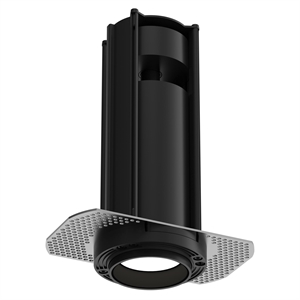 Louis Poulsen LP 51 Semi-Recessed Ceiling light Ø5.7 3000K & On/Off Black