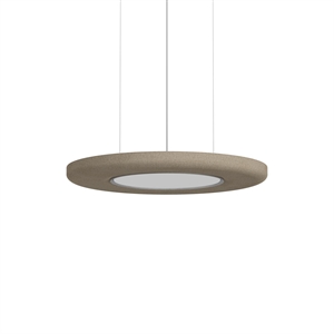 Louis Poulsen LP Slim Pendant L80 3000K Dark Raw Aluminum