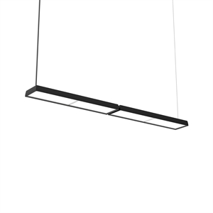 Louis Poulsen LP Slim Pendant Double 3000K & Dali Black