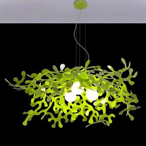 Lumen Center Italia SuperLeaves Green Pendant