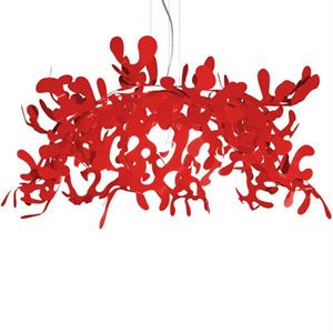 Lumen Center Italia SuperLeaves Red Pendant