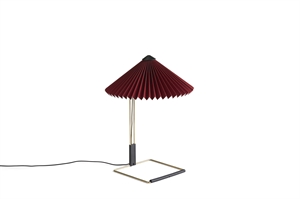 HAY Matin Table Lamp Small Dark Red