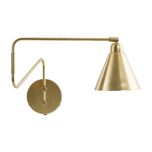 House Doctor Game Wall Lamp Long Brass