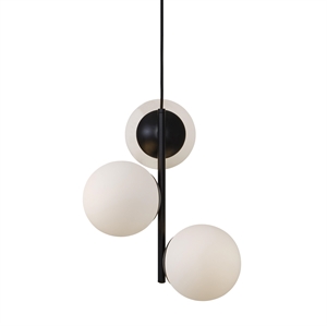 Nordlux Lilly Pendant Opal/ Black