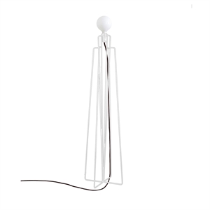 Grupa Products Model 1 Floor Lamp White/ Black