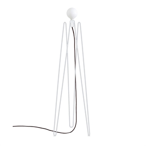 Grupa Products Model 2 Floor Lamp White/ Black