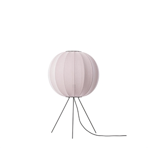 Made By Hand Knit-Wit Round Floor lamp Ø60 Medium Pink