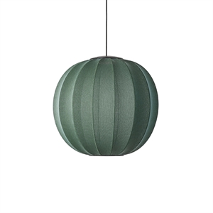 Made By Hand Knit-Wit Round Pendant Ø60 Tweed Green LED