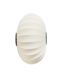 Made By Hand Knit-Wit Oval Wall Lamp Ø76 cm Pearl White