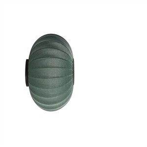 Made By Hand Knit-Wit Oval Wall Lamp Ø57 cm Tweed Green