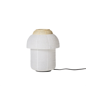 Made By Hand Papier Double Table Lamp Ø30 Soft Yellow